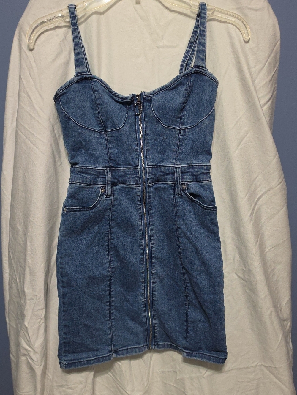JC Mini Denim Dress Miss Size Sm.